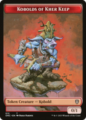 Kobolds of Kher Keep // Dragon Double-Sided Token [Phyrexia: All Will Be One Commander Tokens] | Black Swamp Games