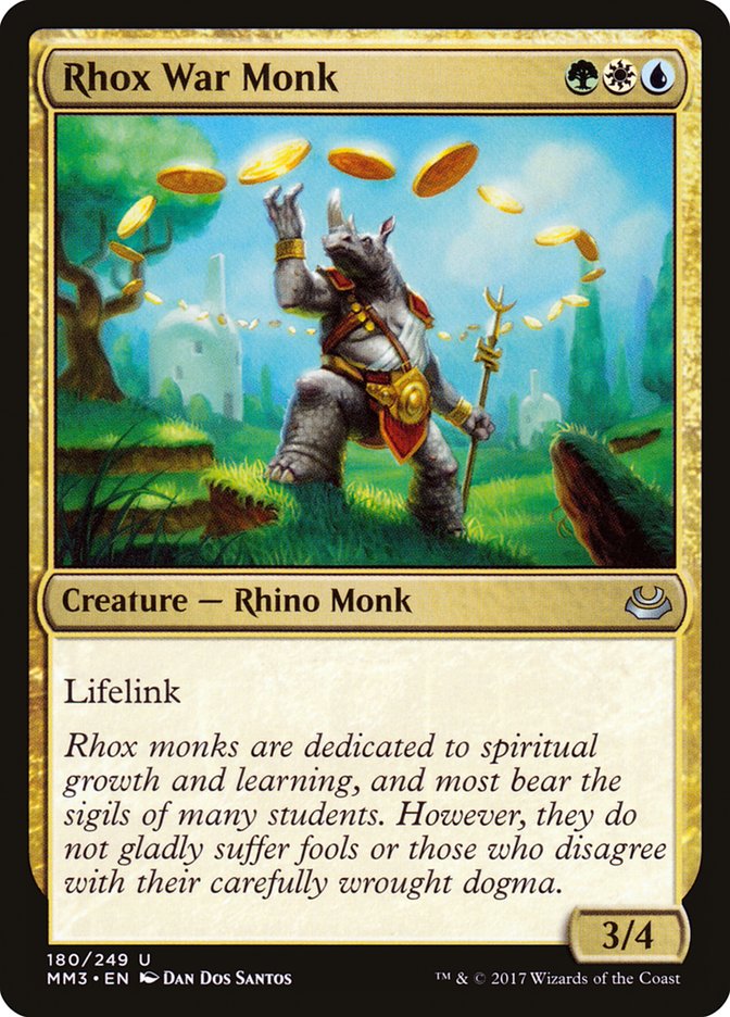 Rhox War Monk [Modern Masters 2017] | Black Swamp Games