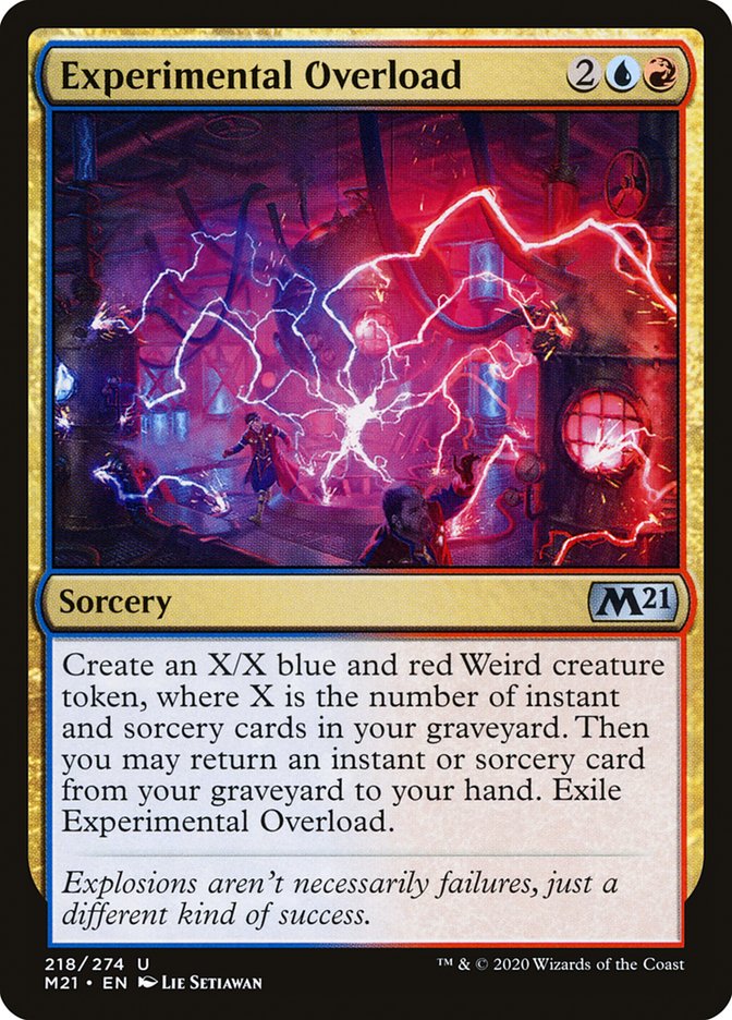 Experimental Overload [Core Set 2021] | Black Swamp Games