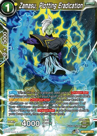 Zamasu, Plotting Eradication (BT16-090) [Realm of the Gods] | Black Swamp Games