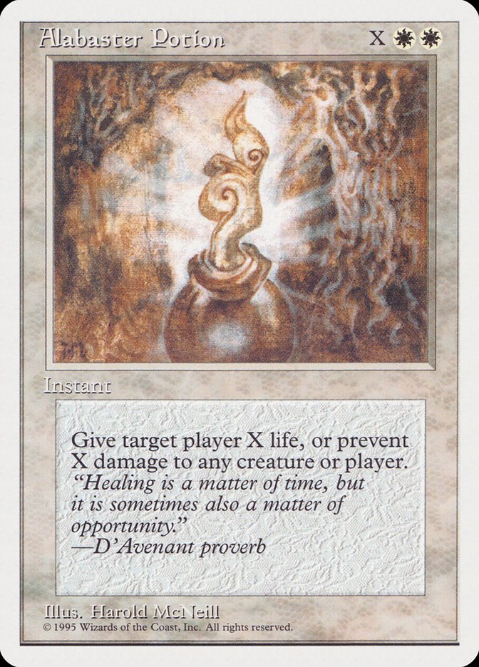 Alabaster Potion [Rivals Quick Start Set] | Black Swamp Games