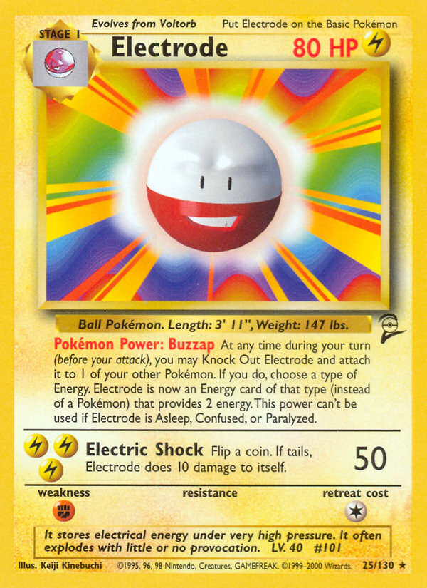 Electrode (25/130) [Base Set 2] | Black Swamp Games