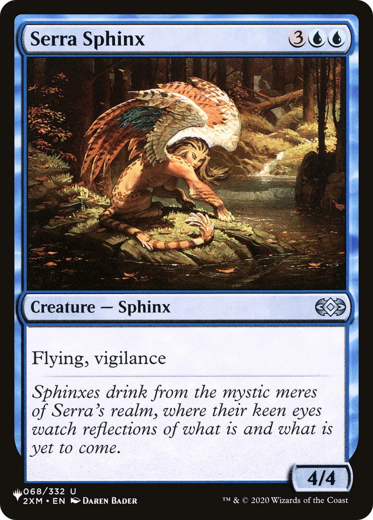 Serra Sphinx [The List Reprints] | Black Swamp Games