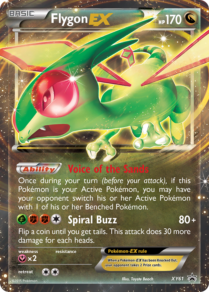 Flygon EX (XY61) [XY: Black Star Promos] | Black Swamp Games