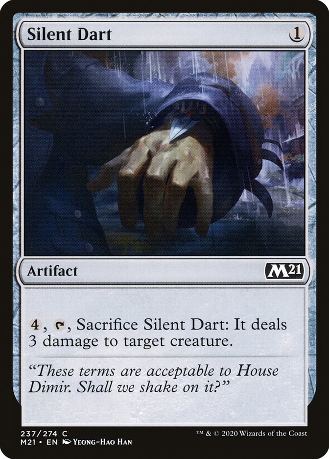 Silent Dart [Core Set 2021] | Black Swamp Games