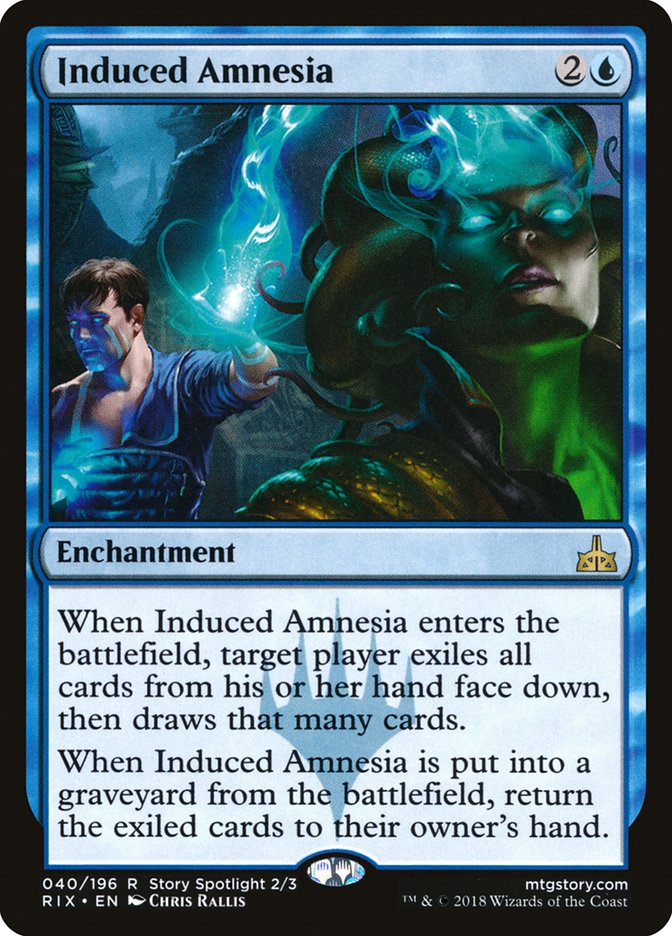 Induced Amnesia [Rivals of Ixalan] | Black Swamp Games
