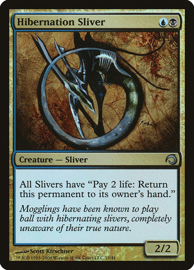 Hibernation Sliver [Premium Deck Series: Slivers] | Black Swamp Games