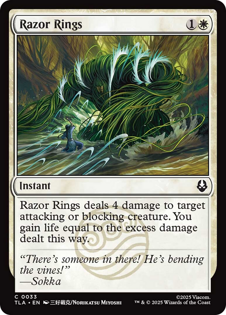 Razor Rings [Avatar: The Last Airbender] | Black Swamp Games
