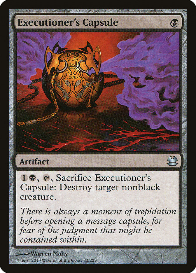 Executioner's Capsule [Modern Masters] | Black Swamp Games