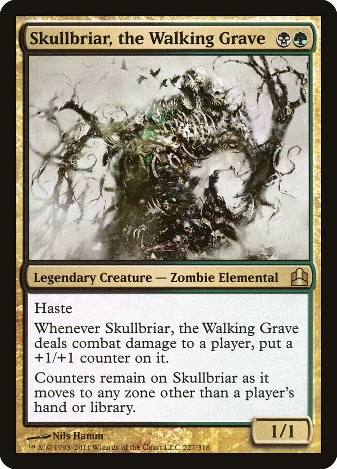 Skullbriar, the Walking Grave [Commander 2011] | Black Swamp Games