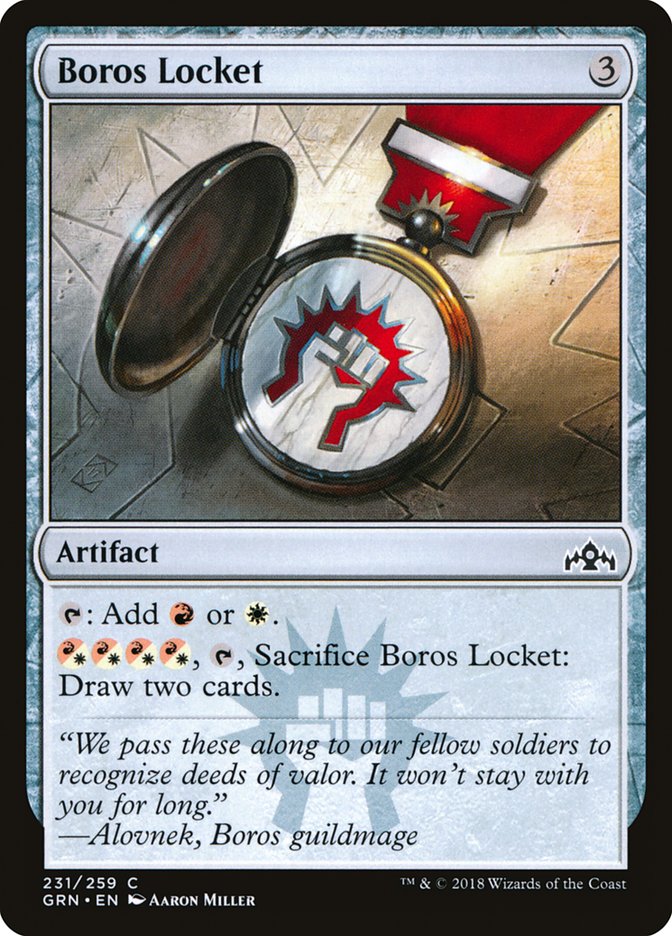 Boros Locket [Guilds of Ravnica] | Black Swamp Games