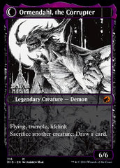 Jerren, Corrupted Bishop // Ormendahl, the Corrupted (Showcase Eternal Night) [Innistrad: Midnight Hunt] | Black Swamp Games