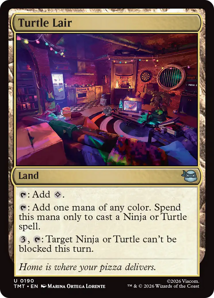 Turtle Lair [Teenage Mutant Ninja Turtles] | Black Swamp Games