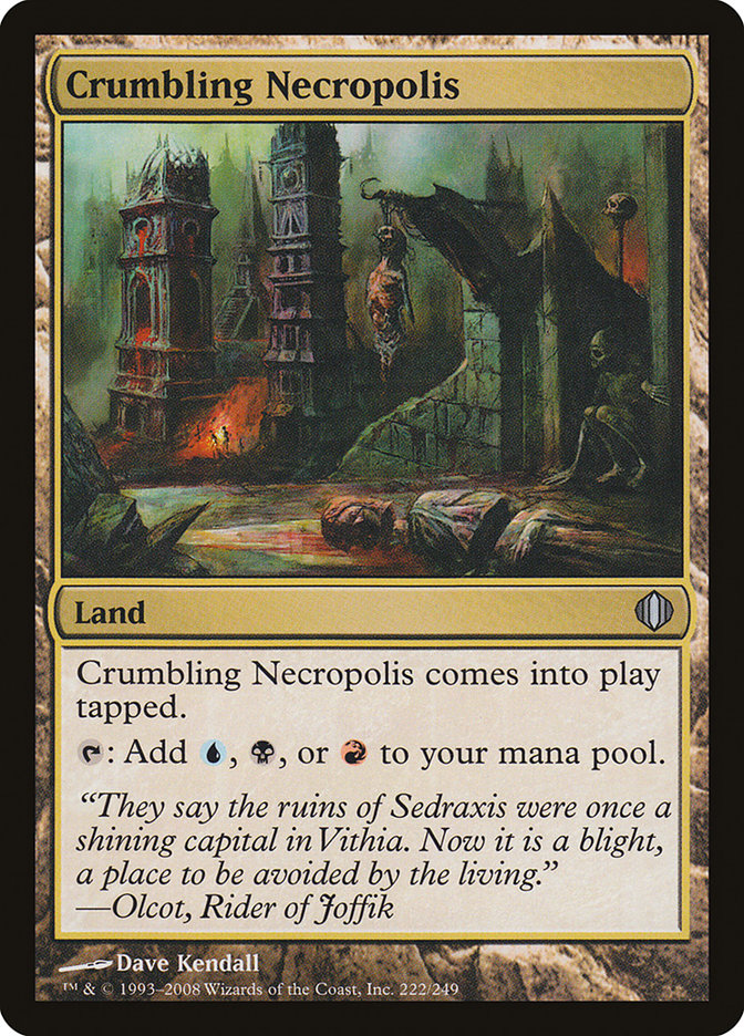 Crumbling Necropolis [Shards of Alara] | Black Swamp Games