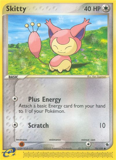 Skitty (70/109) [EX: Ruby & Sapphire] | Black Swamp Games