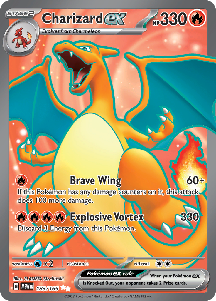 Charizard ex (183/165) [Scarlet & Violet: 151] | Black Swamp Games