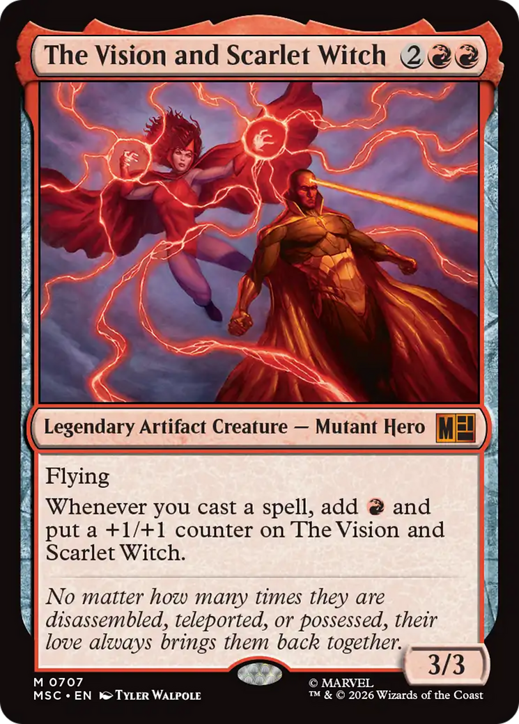 The Vision and Scarlet Witch [Marvel Super Heroes Commander] | Black Swamp Games