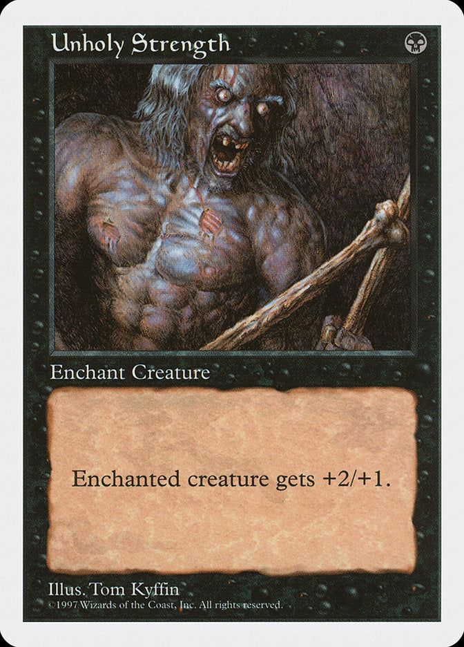 Unholy Strength [Fifth Edition] | Black Swamp Games