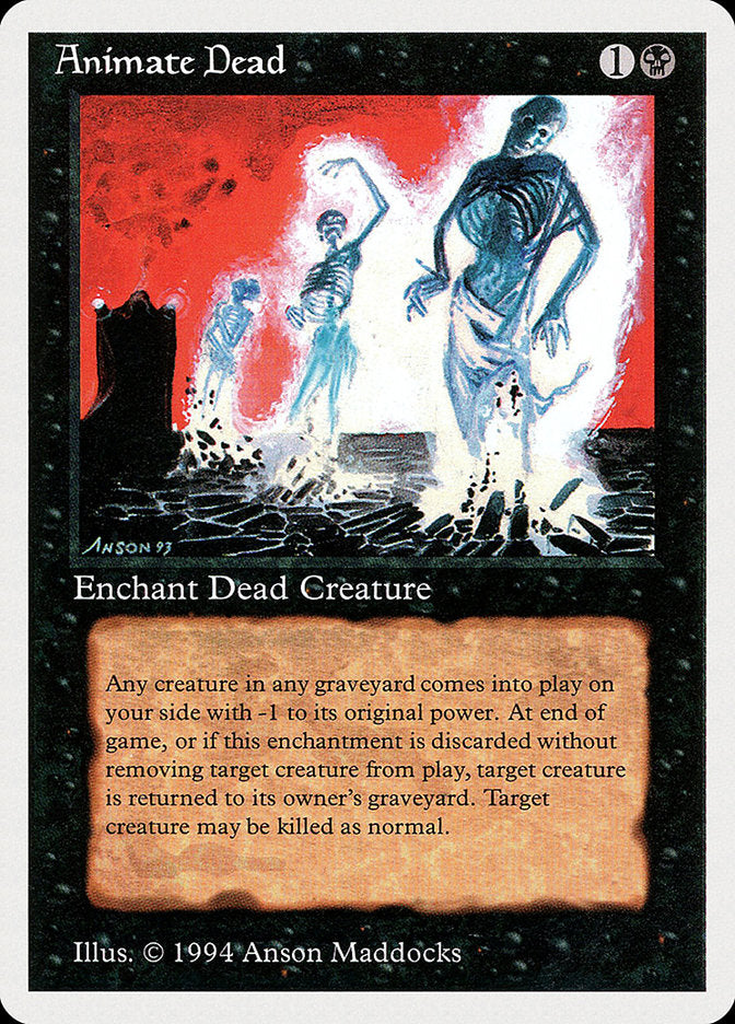 Animate Dead [Summer Magic / Edgar] | Black Swamp Games