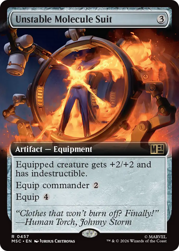 Unstable Molecule Suit (Extended Art) [Marvel Super Heroes Commander] | Black Swamp Games