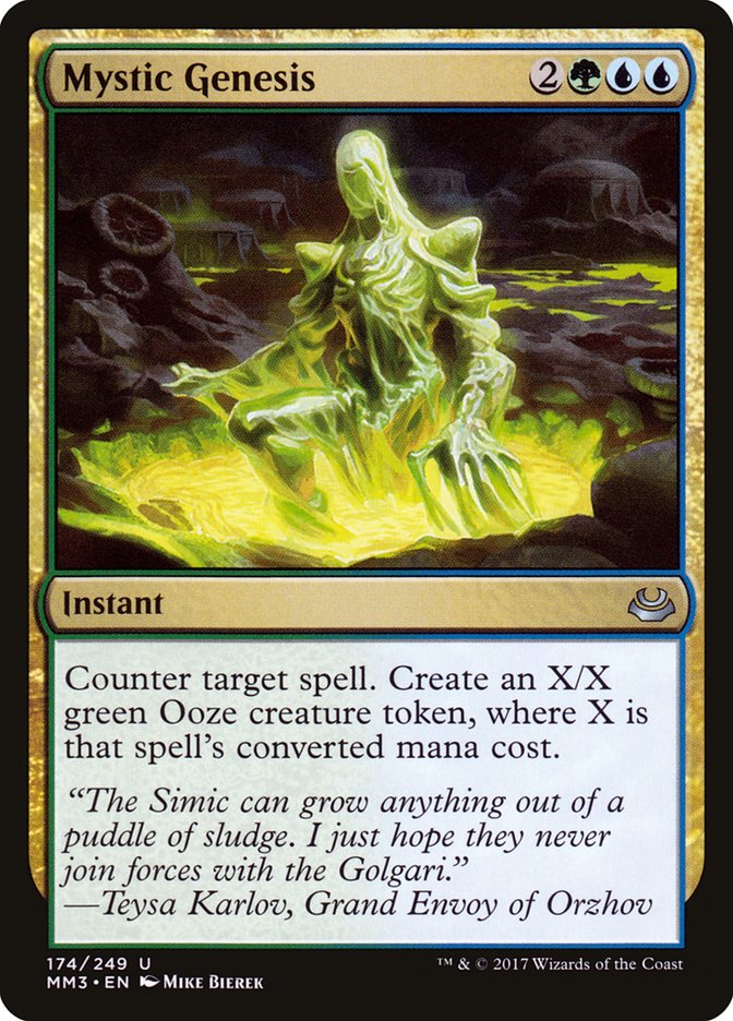 Mystic Genesis [Modern Masters 2017] | Black Swamp Games