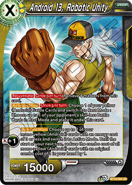 Android 13, Robotic Unity (Uncommon) (BT13-094) [Supreme Rivalry] | Black Swamp Games