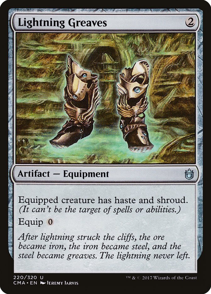 Lightning Greaves [Commander Anthology] | Black Swamp Games