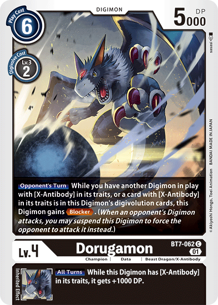 Dorugamon [BT7-062] [Next Adventure] | Black Swamp Games