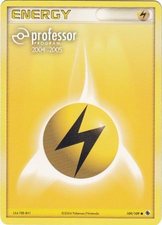 Lightning Energy (109/109) (2004 2005) [Professor Program Promos] | Black Swamp Games