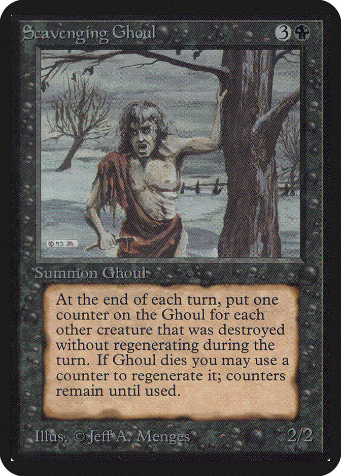 Scavenging Ghoul [Alpha Edition] | Black Swamp Games