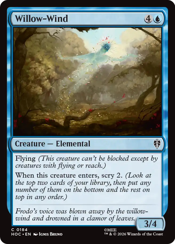 Willow-Wind [The Hobbit: Eternal-Legal] | Black Swamp Games