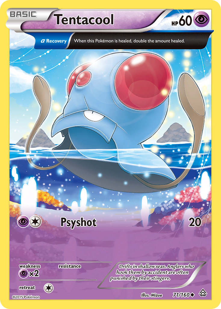 Tentacool (71/160) [XY: Primal Clash] | Black Swamp Games