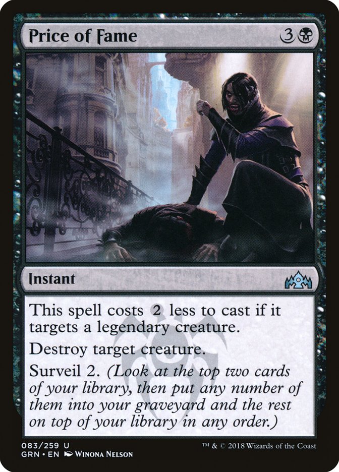 Price of Fame [Guilds of Ravnica] | Black Swamp Games