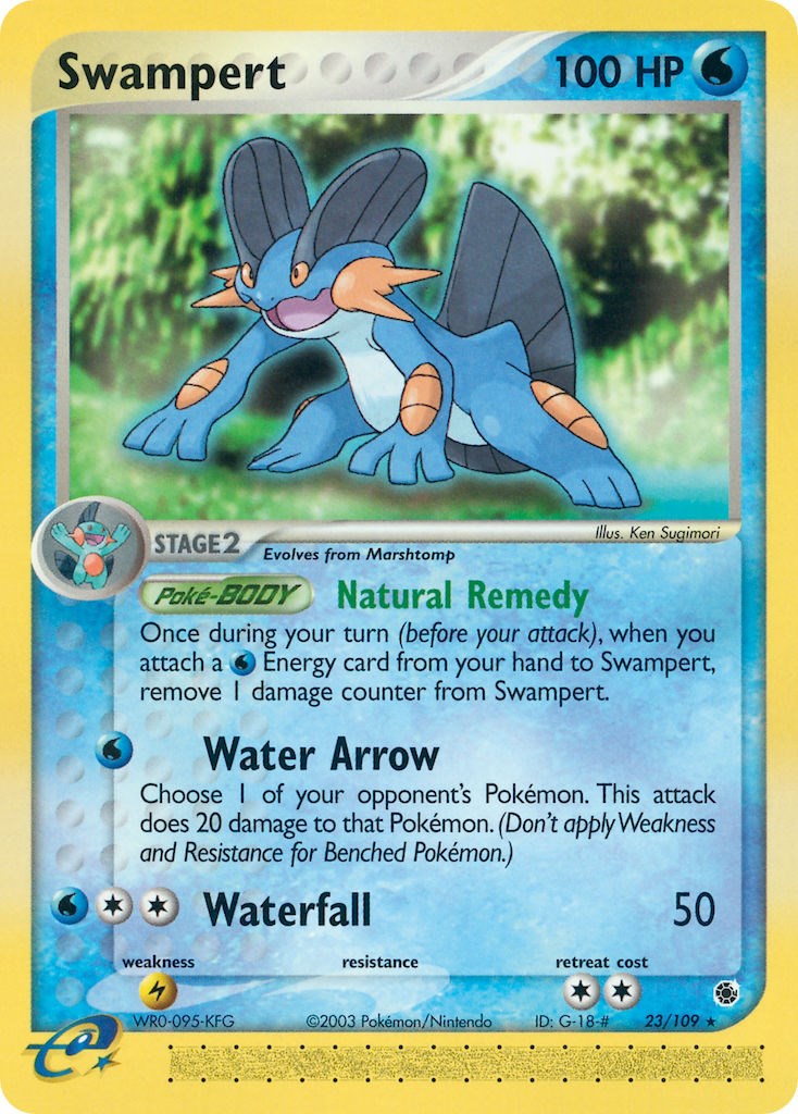 Swampert (23/109) [EX: Ruby & Sapphire] | Black Swamp Games