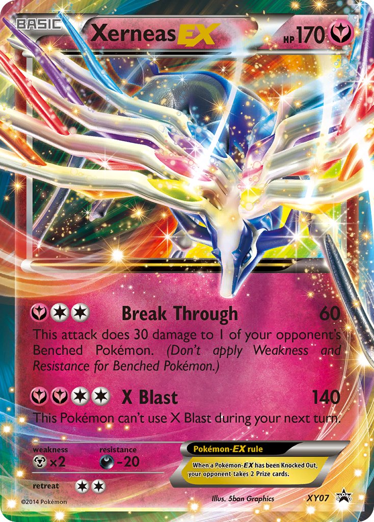 Xerneas EX (XY07) [XY: Black Star Promos] | Black Swamp Games