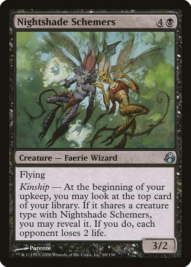 Nightshade Schemers [Morningtide] | Black Swamp Games