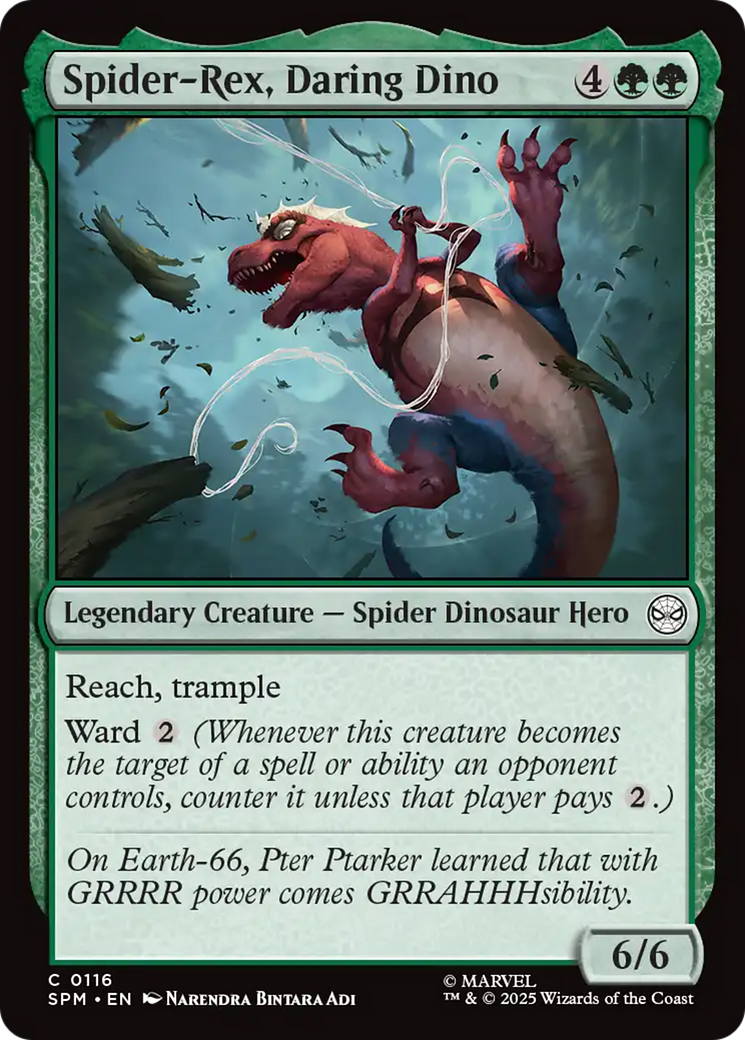 Spider-Rex, Daring Dino [Marvel's Spider-Man] | Black Swamp Games