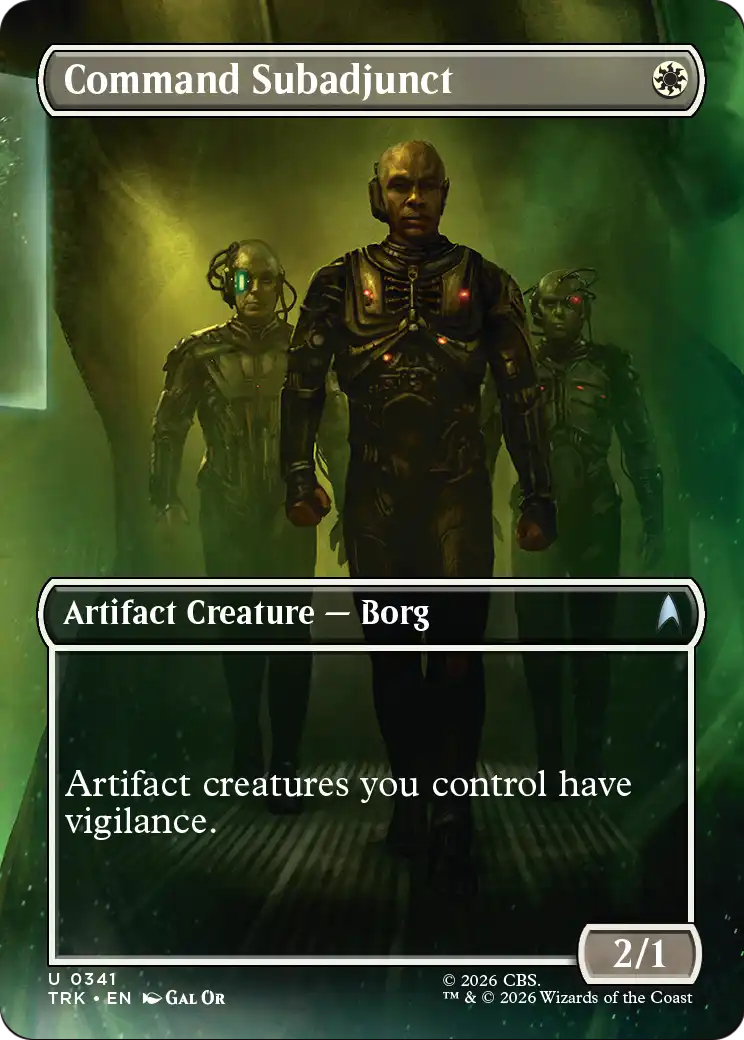 Command Subadjunct (Borderless) [Star Trek] | Black Swamp Games