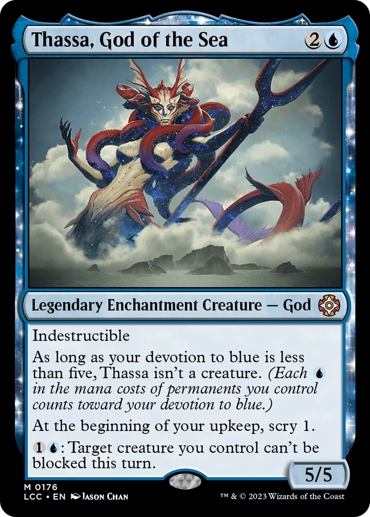 Thassa, God of the Sea [The Lost Caverns of Ixalan Commander] | Black Swamp Games