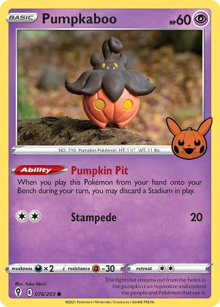 Pumpkaboo (076/203) [Trick or Trade] | Black Swamp Games