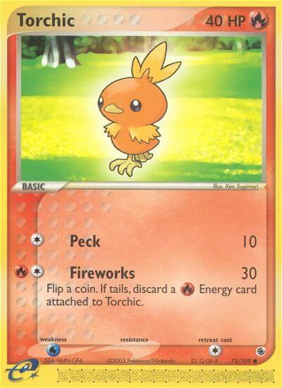 Torchic (73/109) [EX: Ruby & Sapphire] | Black Swamp Games