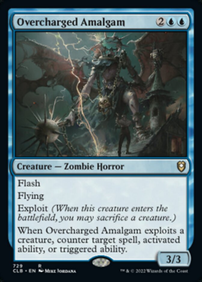 Overcharged Amalgam [Commander Legends: Battle for Baldur's Gate] | Black Swamp Games