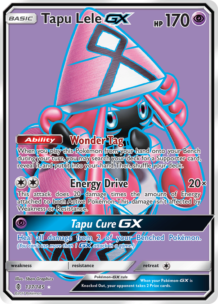 Tapu Lele GX (137/145) [Sun & Moon: Guardians Rising] | Black Swamp Games