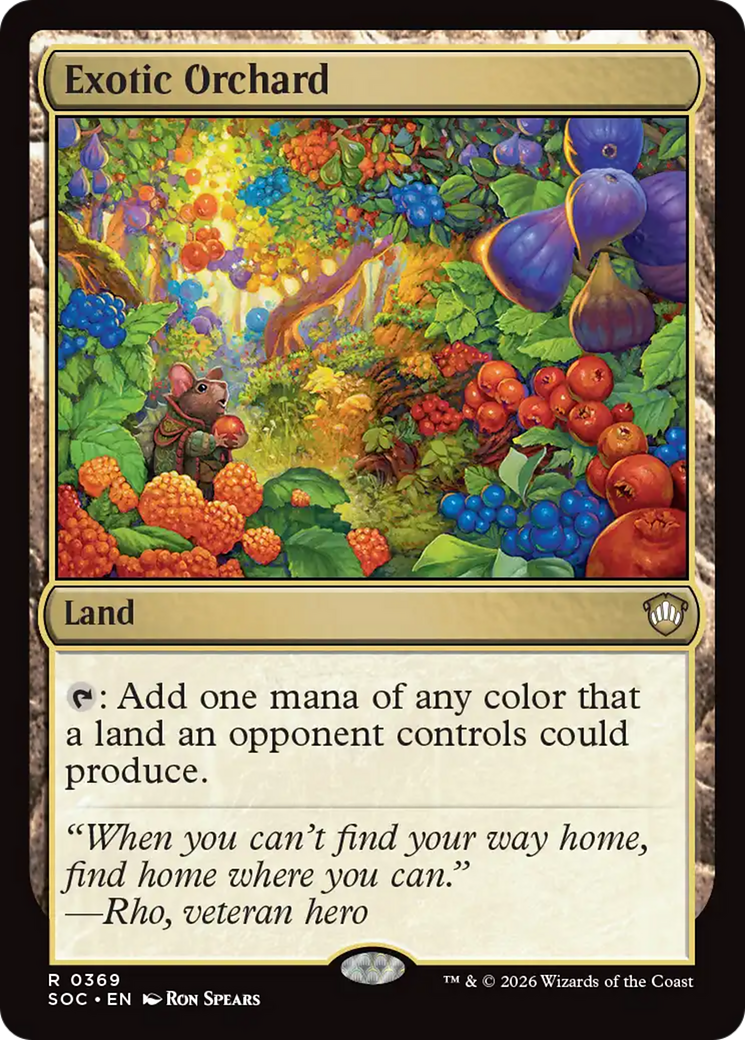 Exotic Orchard [Secrets of Strixhaven Commander] | Black Swamp Games