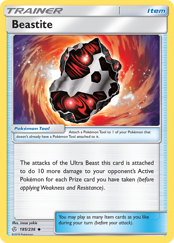 Beastite (185/236) [Sun & Moon: Cosmic Eclipse] | Black Swamp Games