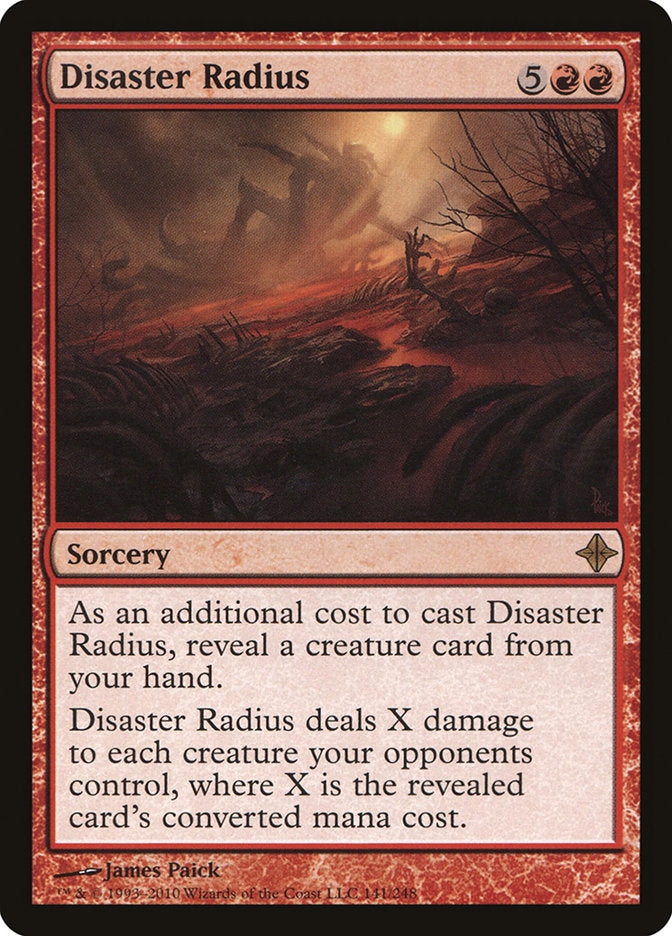 Disaster Radius [Rise of the Eldrazi] | Black Swamp Games
