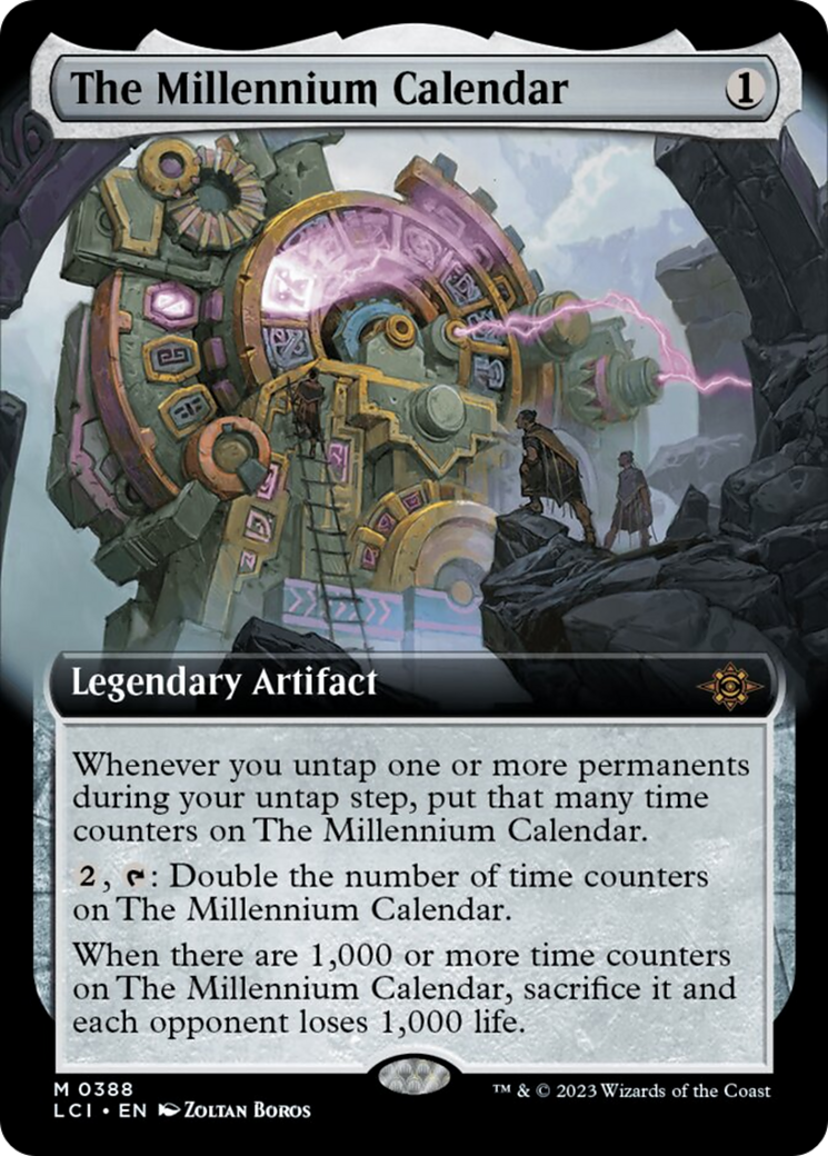 The Millennium Calendar (Extended Art) [The Lost Caverns of Ixalan] | Black Swamp Games