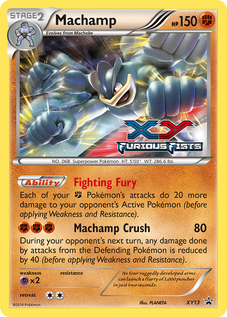 Machamp (XY13) [XY: Black Star Promos] | Black Swamp Games