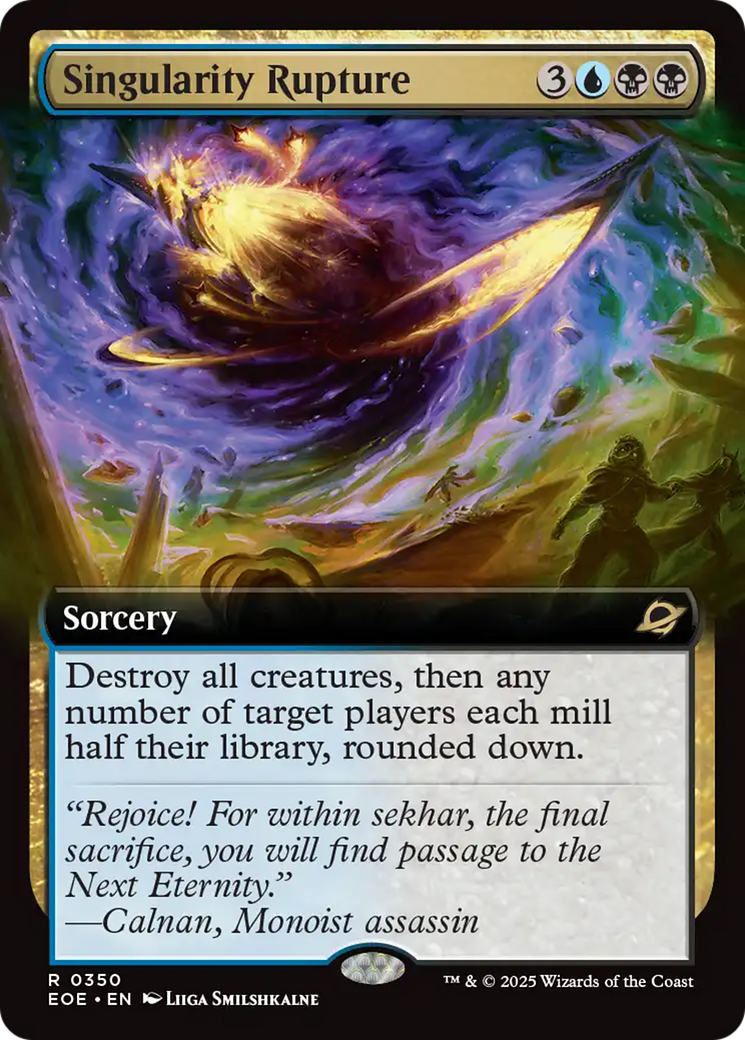 Singularity Rupture (Extended Art) [Edge of Eternities] | Black Swamp Games