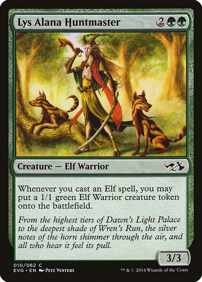 Lys Alana Huntmaster (Elves vs. Goblins) [Duel Decks Anthology] | Black Swamp Games